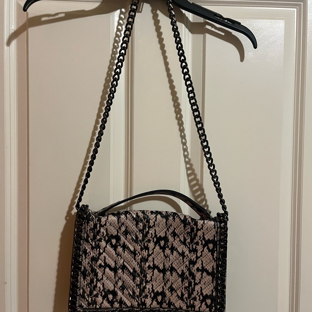 Stylish Black and Cream Women's Bag